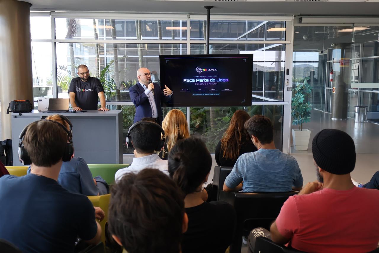 Santa Catarina avança na rota global dos games e fortalece conexão com investidores internacionais durante o Side Quest